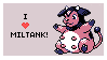Miltank stamp